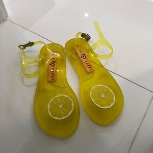 Katy Perry Lemon Geli Sandals